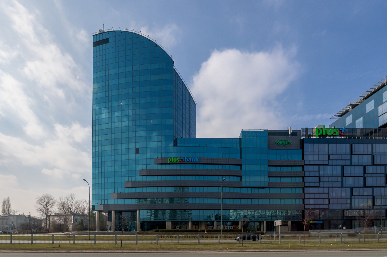 Zdjęcie architektury budynku Blue Point